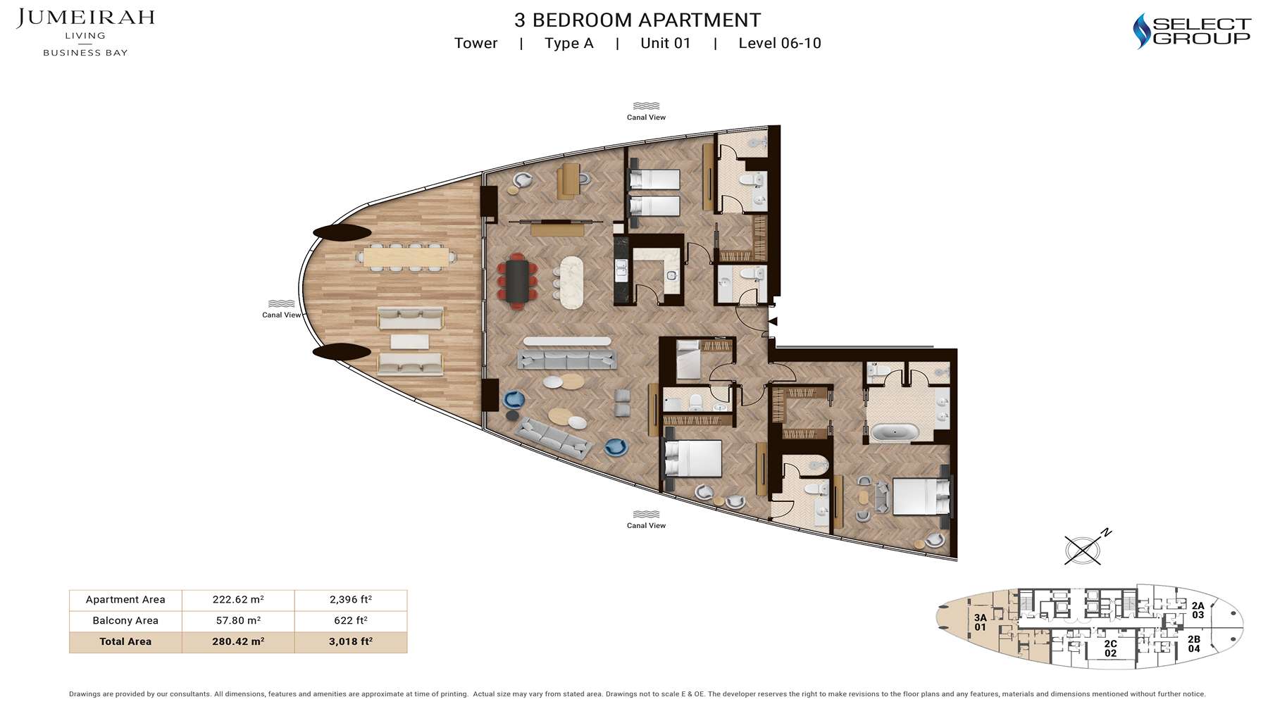 3 Bedroom